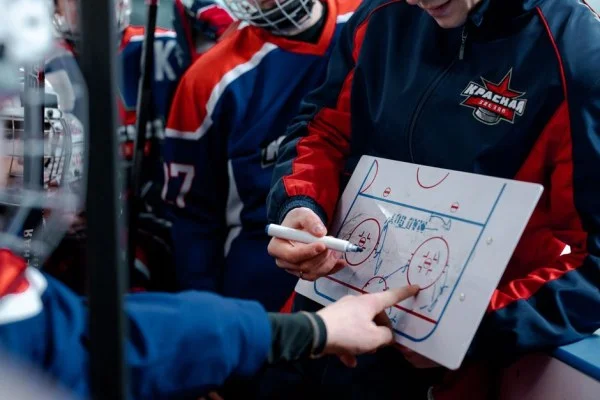 hockey coach tactics